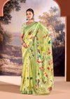 Neha Vol 1 By Kashvi Dull Moss Digital Printed Sarees Wholesale Shop In Surat